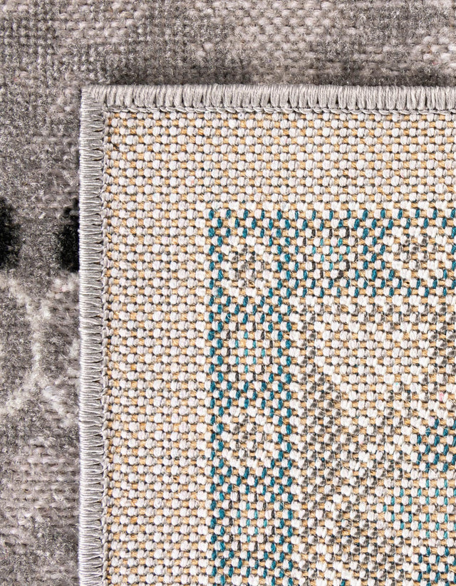 Gray 2' x 6' 1 Lucerne Runner Area Rug 100% Polypropylene Traditional Classic Easy Clean Carpet for Kitchens, Living Rooms, Bedroom, Office for Sale at Rug Engine