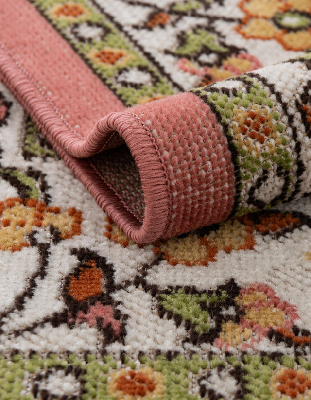 Rose 7' 10 x 10' Lucerne Rectangle Area Rug 100% Polypropylene Traditional Classic Easy Clean Carpet for Kitchens, Living Rooms, Bedroom, Office for Sale at Rug Engine