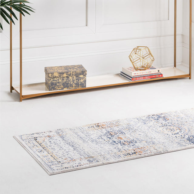 Gray 2' 7 x 9' 10 Budapest Runner Area Rug 70% Polypropylene & 30% Polyester With Cotton Backing Traditional Classical Room Carpet for Sale at Rug Engine