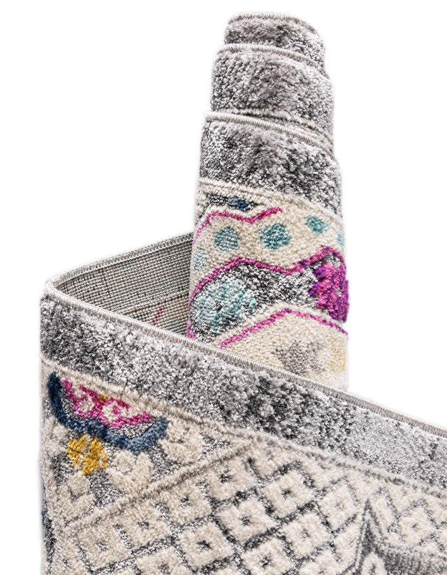 Multicolor 2' x 5' 11 Budapest Runner Area Rug 70% Polypropylene & 30% Polyester With Cotton Backing Traditional Classical Room Carpet for Sale at Rug Engine