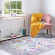 Multicolor 4' 1 x 6' Budapest Rectangle Rug