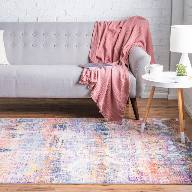 Multicolor 5' 1 x 7' 10 Budapest Rectangle Area Rug 70% Polypropylene & 30% Polyester With Cotton Backing Traditional Classical Room Carpet for Sale at Rug Engine