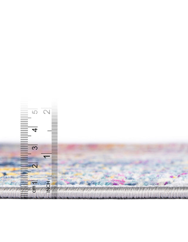 Multicolor 2' x 5' 11 Budapest Runner Area Rug 70% Polypropylene & 30% Polyester With Cotton Backing Traditional Classical Room Carpet for Sale at Rug Engine