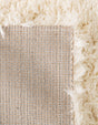 Pearl 5' 1 x 8' Infinity Shag Rectangle Area Rug Thick Soft Touch Fluffy & Plush Shaggy Pile 100% Polypropylene With Jute Backing Solid Color Minimalist Carpet for Sale at Rug Engine