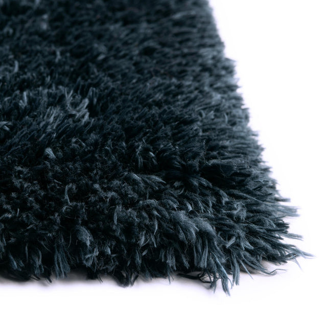 Cobalt 9' x 12' Infinity Shag Rectangle Area Rug Thick Soft Touch Fluffy & Plush Shaggy Pile 100% Polypropylene With Jute Backing Solid Color Minimalist Carpet for Sale at Rug Engine
