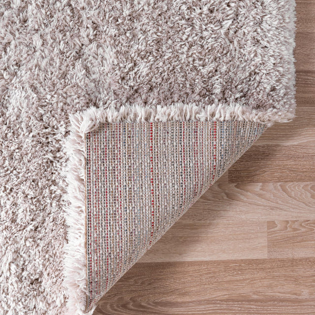 Linen 3' 3 x 5' 3 Infinity Shag Rectangle Area Rug Thick Soft Touch Fluffy & Plush Shaggy Pile 100% Polypropylene With Jute Backing Solid Color Minimalist Carpet for Sale at Rug Engine
