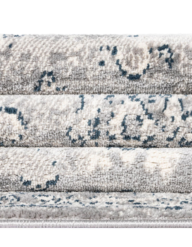 Gray 4' 1 x 6' 1 Sumter Rectangle Area Rug Contemporary Durable Easy Clean Carpet for Bedrooms, Living Areas, Dining, Office, Dorms for Sale at Rug Engine