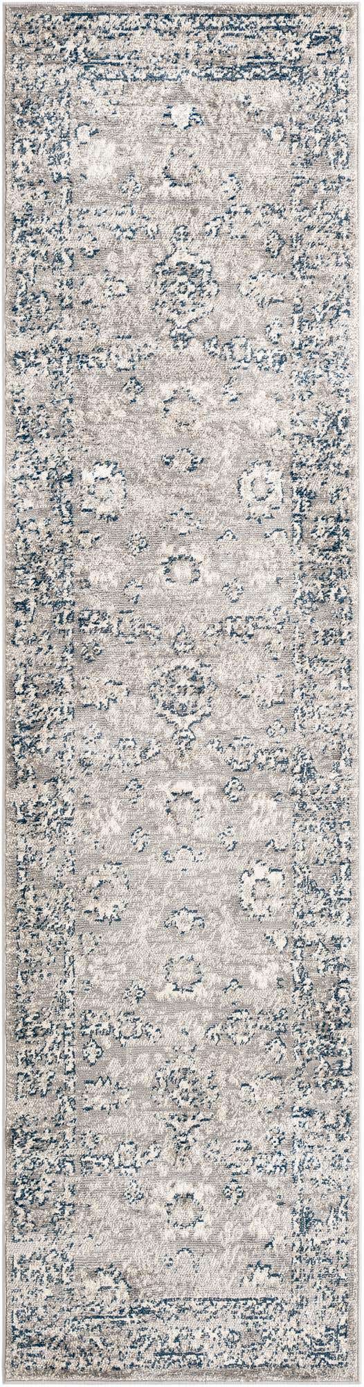 Gray 2' 7 x 10' Sumter Runner Area Rug Contemporary Durable Easy Clean Carpet for Bedrooms, Living Areas, Dining, Office, Dorms for Sale at Rug Engine