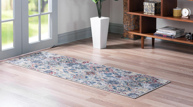 Multicolor 2' x 6' 1 Sumter Runner Area Rug Contemporary Durable Easy Clean Carpet for Bedrooms, Living Areas, Dining, Office, Dorms for Sale at Rug Engine
