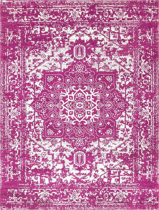 Purple 10' x 13' 1 Richmond Rectangle Area Rug Vintage Distressed Look Traditional Design Carpet for Unique Home Interior Design for Sale at Rug Engine