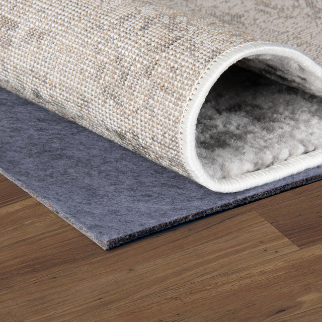 3' x 5' 1 Luxe Oval Area Rug Pad Floor Protection Pad for Under Rugs & Carpet - OVAL SHAPE Sound Dampening Underlayment Cushion for Sale at Rug Engine