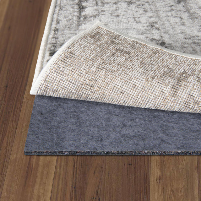 3' x 5' 1 Luxe Oval Area Rug Pad Floor Protection Pad for Under Rugs & Carpet - OVAL SHAPE Sound Dampening Underlayment Cushion for Sale at Rug Engine