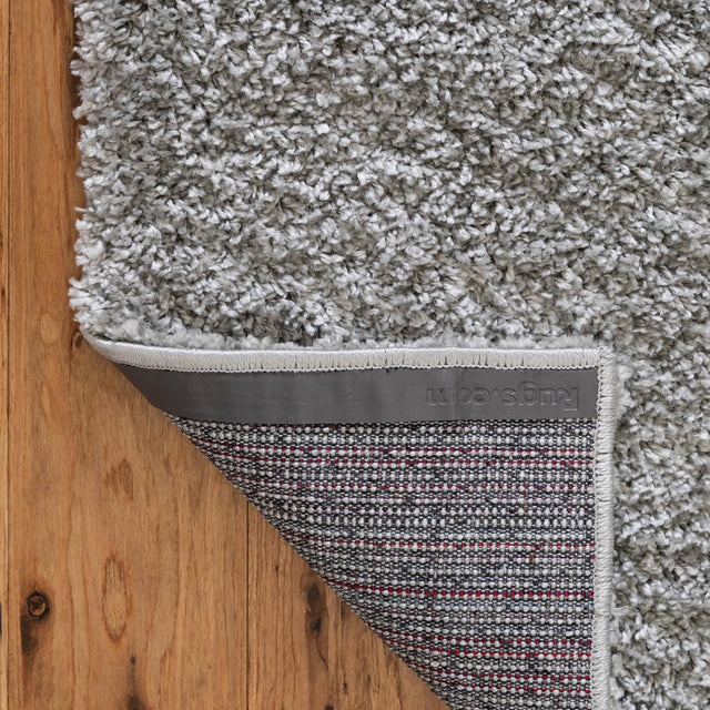Cloud Gray 2' 7 x 10' Soft Solid Shag Runner Area Rug Thick Soft Touch Fluffy & Plush Shaggy Pile 100% Polypropylene Minimalist Carpet for Modern Home Interiors for Sale at Rug Engine