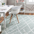 Sage Green 3' 3 x 5' 3 Soft Touch Shag Rectangle Area Rug Thick Soft Touch Fluffy & Plush Shaggy Pile