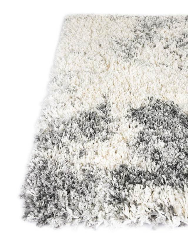 Smoke Gray 2' 7 x 10' Soft Touch Shag Runner Area Rug Thick Soft Touch Fluffy & Plush Shaggy Pile 100% Polypropylene Unique Carpet for Modern Home Interiors for Sale at Rug Engine