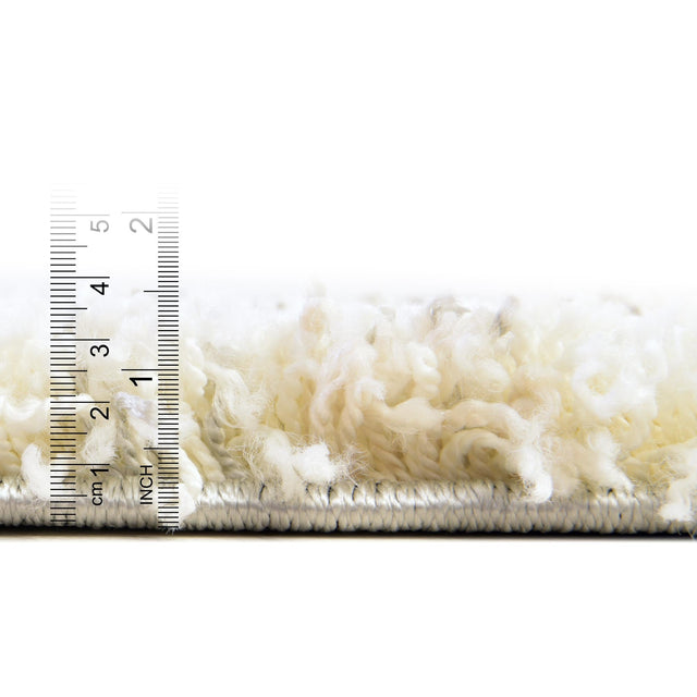 Khaki 2' 7 x 10' Soft Touch Shag Runner Area Rug Thick Soft Touch Fluffy & Plush Shaggy Pile