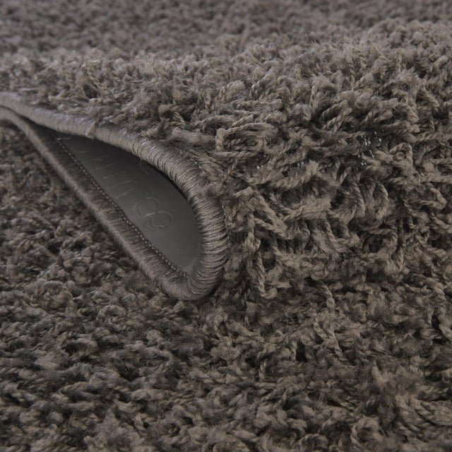 Graphite Gray 6' 1 x 6' 1 Solid Shag Octagon Area Rug Thick Soft Touch Fluffy & Plush Shaggy Pile Durable Minimalist Carpet for Classic Interior Design for Sale at Rug Engine