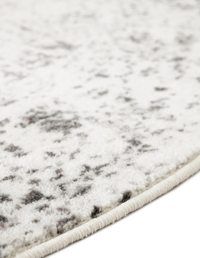 Gray 4' 1 x 6' 1 Sofia Oval Area Rug Durable Easy Clean Stain Resistant Unique Carpet for Affordable Interior Home Design for Sale at Rug Engine