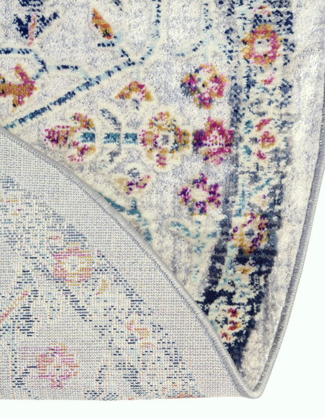 Ivory 3' 7 x 3' 7 Budapest Round Area Rug 70% Polypropylene & 30% Polyester With Cotton Backing Traditional Classical Room Carpet for Sale at Rug Engine