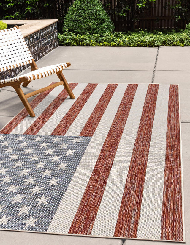 Red 1' 4 x 1' 4 Jill Zarin Outdoor Sample Area Rug Weather Resistant for Patio, Deck, Terrace, Balcony, Porch Durable 100% Polypropylene Carpet for Outside for Sale at Rug Engine