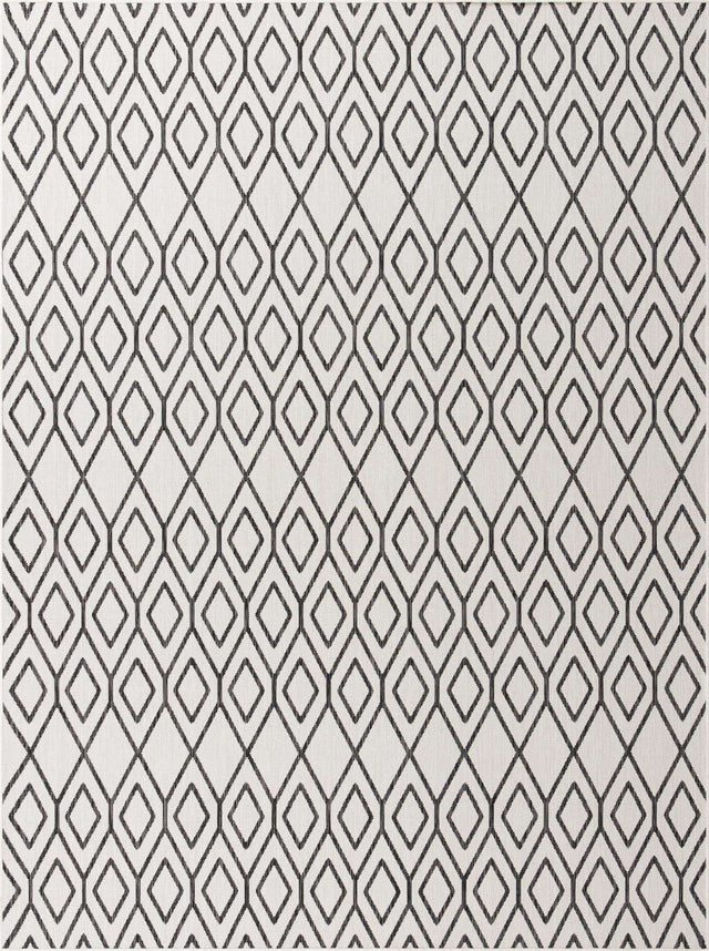 Ivory 9' x 12' Jill Zarin Outdoor Rectangle Area Rug Weather Resistant for Patio, Deck, Terrace, Balcony, Porch Durable 100% Polypropylene Carpet for Outside for Sale at Rug Engine
