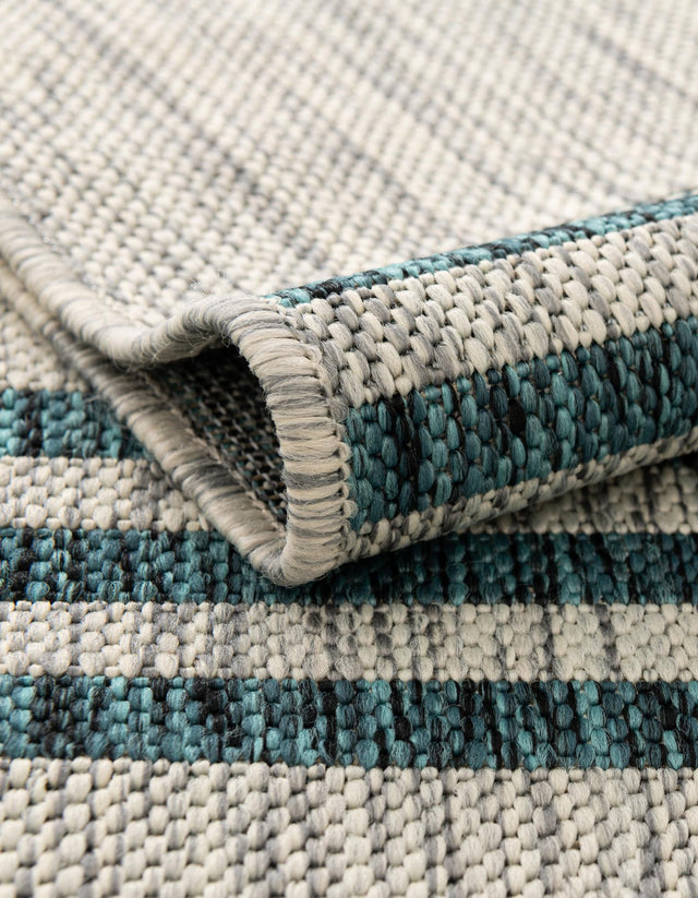 Light Gray 3' 1 x 5' 3 Jill Zarin Outdoor Rectangle Area Rug Weather Resistant for Patio, Deck, Terrace, Balcony, Porch Durable 100% Polypropylene Carpet for Outside for Sale at Rug Engine