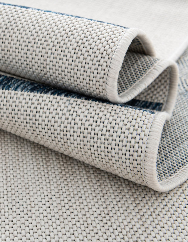 Ivory 7' 1 x 10' Jill Zarin Outdoor Rectangle Area Rug Weather Resistant for Patio, Deck, Terrace, Balcony, Porch Durable 100% Polypropylene Carpet for Outside for Sale at Rug Engine