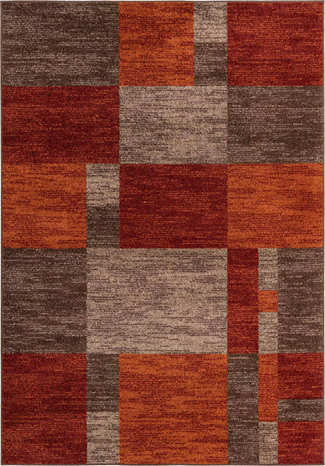 Multicolor 7' 1 x 10' Autumn Rectangle Area Rug 100% Polypropylene Durable Jute Backing Living Dining Room Bedroom Office Modern Decor Carpet for Sale at Rug Engine