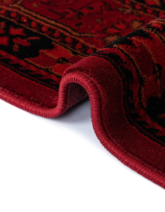 Red 5' 3 x 5' 3 Tekke Square Area Rug Classic Traditional Vintage Design Carpet for Living Rooms, Dining, Bedrooms, Office Space for Sale at Rug Engine