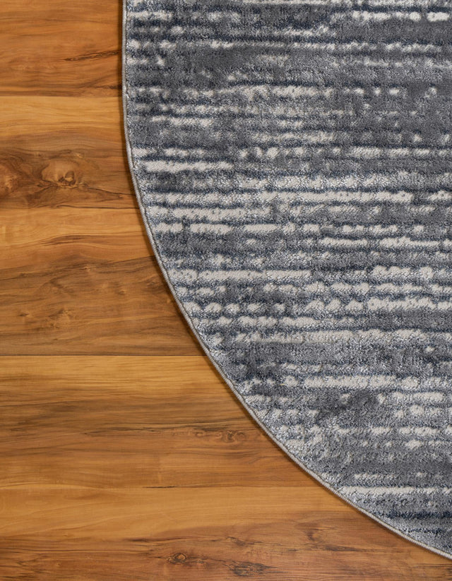 Gray 5' x 8' Oasis Oval Area Rug 65% Polypropylene & 35% Polyester Contemporary Carpet for Living Rooms, Bedroom, Kitchen, Dining, Office for Sale at Rug Engine