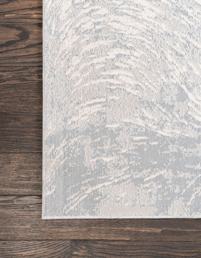 Gray 9' x 12' Oasis Rectangle Area Rug 65% Polypropylene & 35% Polyester Contemporary Carpet for Living Rooms, Bedroom, Kitchen, Dining, Office for Sale at Rug Engine