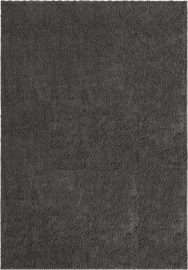 Dark Gray 10' x 13' 11 Everyday Shag Rectangle Area Rug Thick Soft Touch Fluffy & Plush Shaggy Pile 100% Polypropylene With Cotton Backing Durable Carpet for Sale at Rug Engine