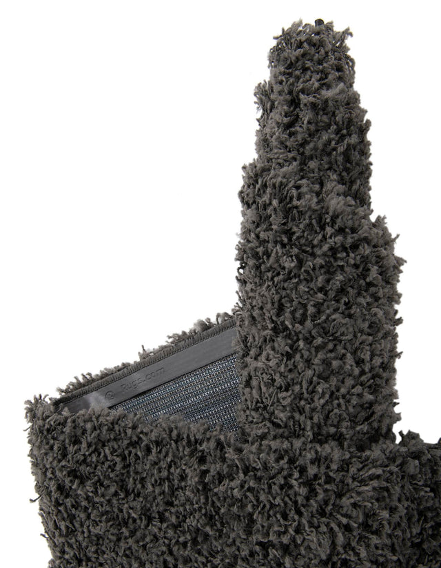 Dark Gray 7' 10 x 7' 10 Everyday Shag Octagon Area Rug Thick Soft Touch Fluffy & Plush Shaggy Pile 100% Polypropylene With Cotton Backing Durable Carpet for Sale at Rug Engine