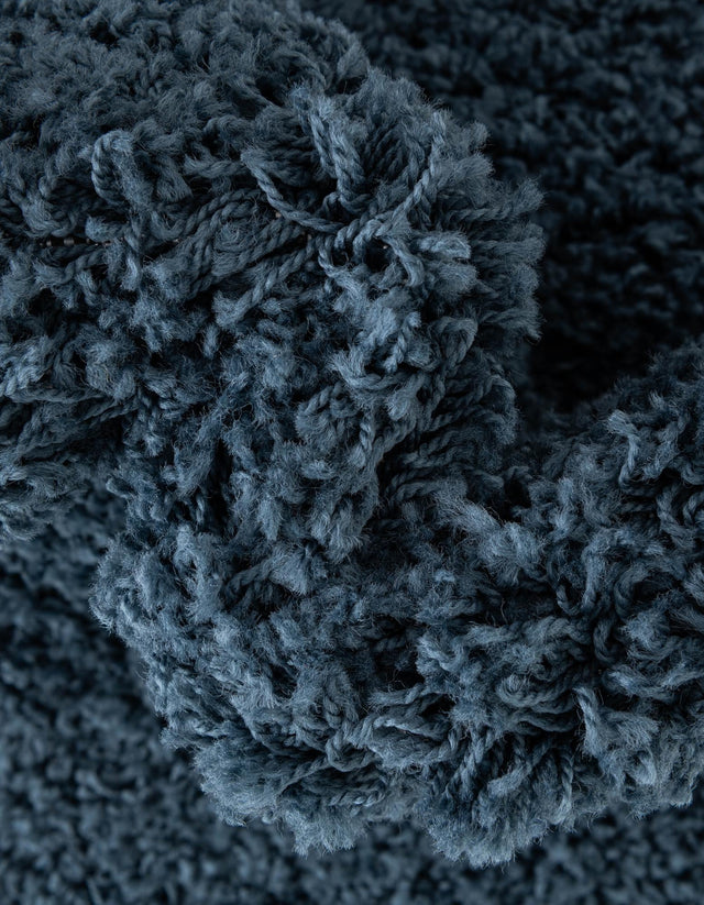 Navy Blue 4' x 6' Everyday Shag Rectangle Area Rug Thick Soft Touch Fluffy & Plush Shaggy Pile 100% Polypropylene With Cotton Backing Durable Carpet for Sale at Rug Engine