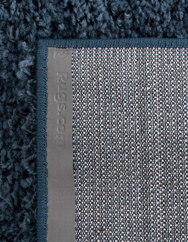 Navy Blue 3' 3 x 3' 3 Everyday Shag Square Area Rug Thick Soft Touch Fluffy & Plush Shaggy Pile 100% Polypropylene With Cotton Backing Durable Carpet for Sale at Rug Engine