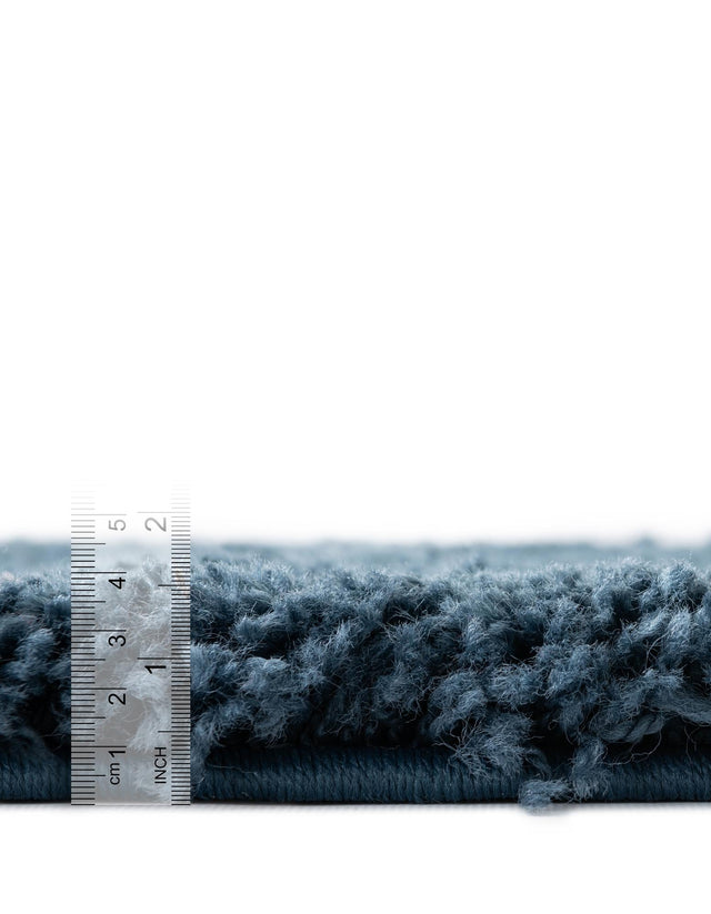 Navy Blue 8' x 10' Everyday Shag Oval Area Rug Thick Soft Touch Fluffy & Plush Shaggy Pile 100% Polypropylene With Cotton Backing Durable Carpet for Sale at Rug Engine