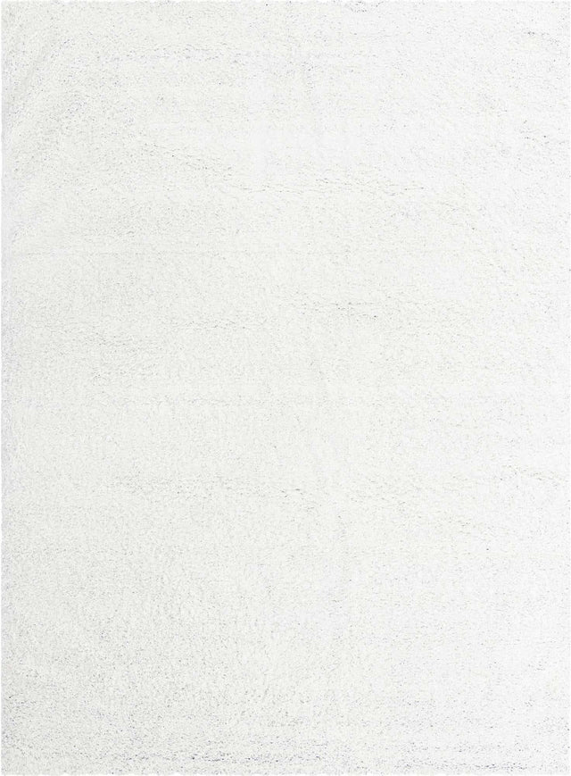 Snow White 10' x 13' 11 Everyday Shag Rectangle Area Rug Thick Soft Touch Fluffy & Plush Shaggy Pile 100% Polypropylene With Cotton Backing Durable Carpet for Sale at Rug Engine