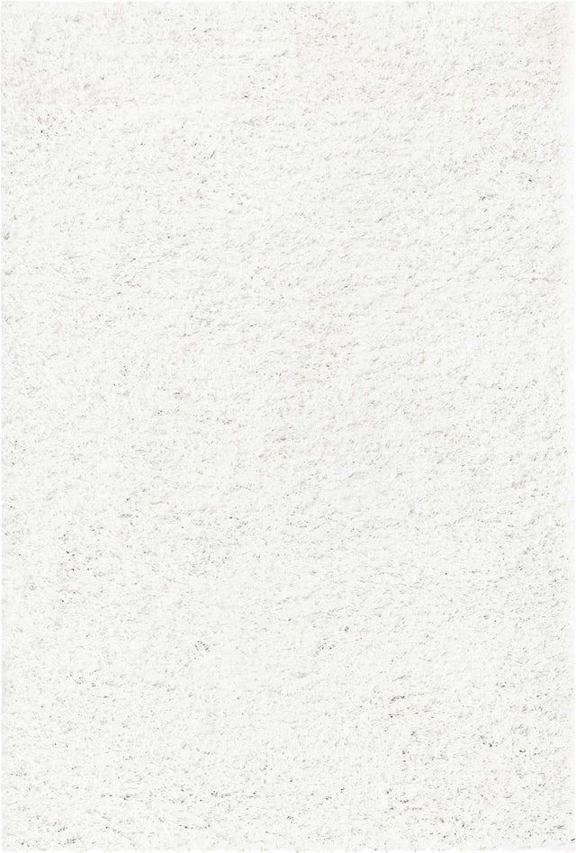 Snow White 4' x 6' Everyday Shag Rectangle Area Rug Thick Soft Touch Fluffy & Plush Shaggy Pile 100% Polypropylene With Cotton Backing Durable Carpet for Sale at Rug Engine