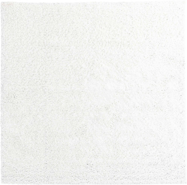 Ivory 7' 10 x 7' 10 Everyday Shag Square Area Rug Thick Soft Touch Fluffy & Plush Shaggy Pile 100% Polypropylene With Cotton Backing Durable Carpet for Sale at Rug Engine