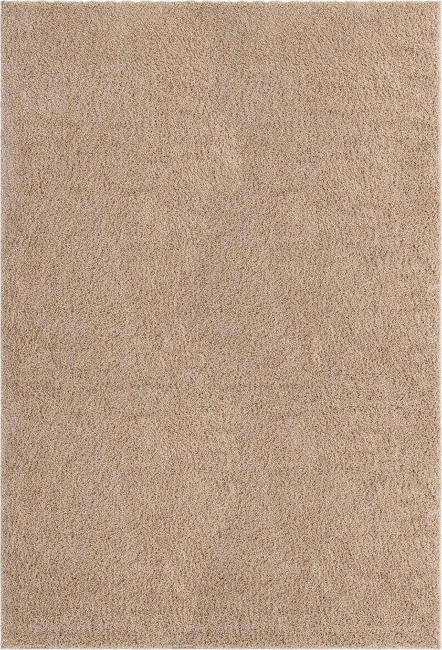 Taupe 10' x 13' 11 Everyday Shag Rectangle Area Rug Thick Soft Touch Fluffy & Plush Shaggy Pile 100% Polypropylene With Cotton Backing Durable Carpet for Sale at Rug Engine