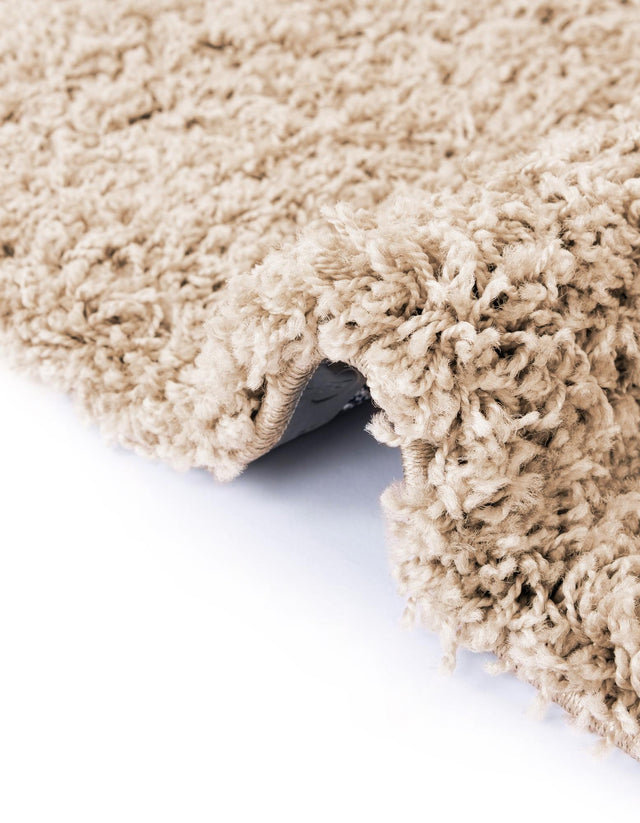 Taupe 3' 3 x 3' 3 Everyday Shag Square Area Rug Thick Soft Touch Fluffy & Plush Shaggy Pile 100% Polypropylene With Cotton Backing Durable Carpet for Sale at Rug Engine