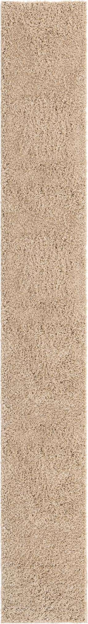 Taupe 2' 6 x 16' 5 Everyday Shag Runner Area Rug Thick Soft Touch Fluffy & Plush Shaggy Pile 100% Polypropylene With Cotton Backing Durable Carpet for Sale at Rug Engine