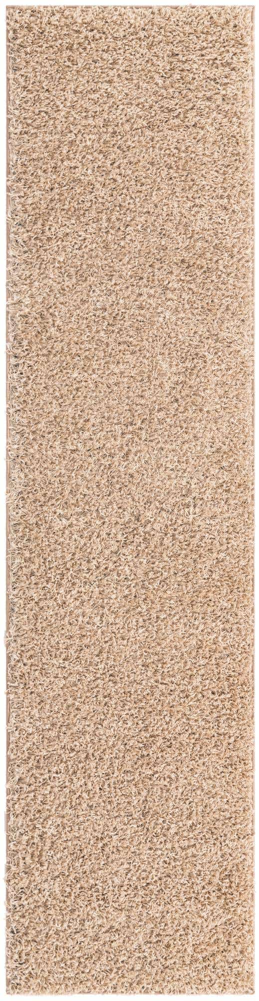 Taupe 2' 6 x 10' Everyday Shag Runner Area Rug Thick Soft Touch Fluffy & Plush Shaggy Pile 100% Polypropylene With Cotton Backing Durable Carpet for Sale at Rug Engine