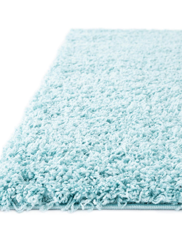 Turquoise 3' 3 x 5' 3 Everyday Shag Rectangle Area Rug Thick Soft Touch Fluffy & Plush Shaggy Pile 100% Polypropylene With Cotton Backing Durable Carpet for Sale at Rug Engine