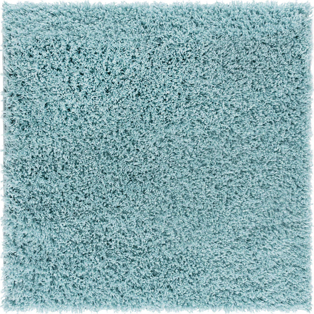 Turquoise 3' 3 x 3' 3 Everyday Shag Square Area Rug Thick Soft Touch Fluffy & Plush Shaggy Pile 100% Polypropylene With Cotton Backing Durable Carpet for Sale at Rug Engine