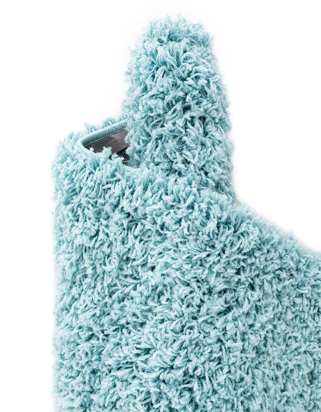 Turquoise 4' x 4' Everyday Shag Round Area Rug Thick Soft Touch Fluffy & Plush Shaggy Pile 100% Polypropylene With Cotton Backing Durable Carpet for Sale at Rug Engine