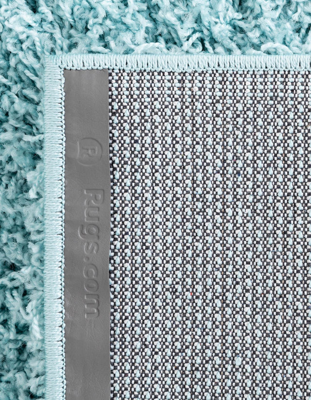 Turquoise 2' 2 x 6' 7 Everyday Shag Runner Area Rug Thick Soft Touch Fluffy & Plush Shaggy Pile 100% Polypropylene With Cotton Backing Durable Carpet for Sale at Rug Engine