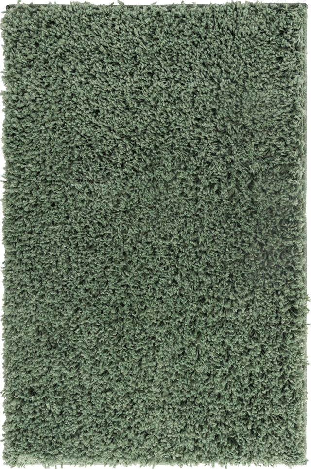 Green 2' 2 x 3' Everyday Shag Rectangle Area Rug Thick Soft Touch Fluffy & Plush Shaggy Pile 100% Polypropylene With Cotton Backing Durable Carpet for Sale at Rug Engine
