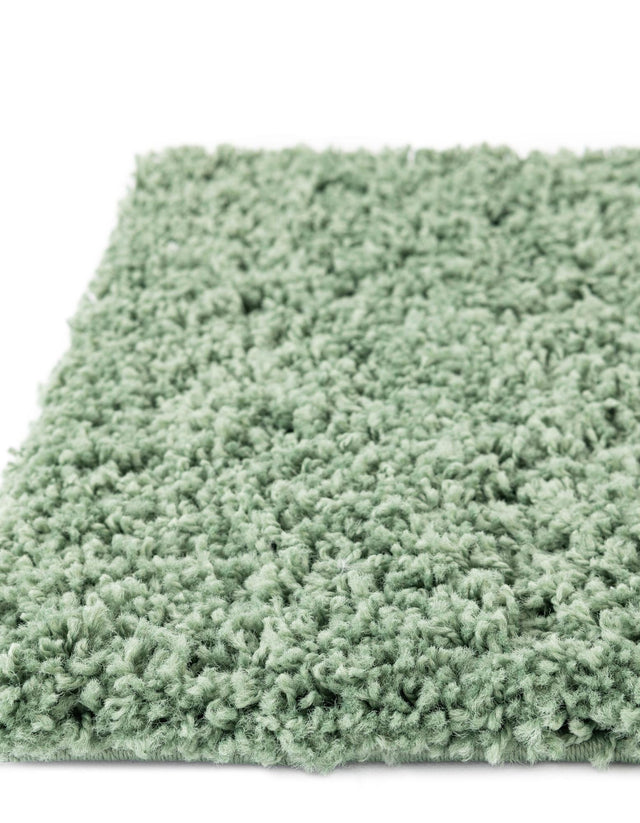 Green 6' x 6' Everyday Shag Octagon Area Rug Thick Soft Touch Fluffy & Plush Shaggy Pile 100% Polypropylene With Cotton Backing Durable Carpet for Sale at Rug Engine