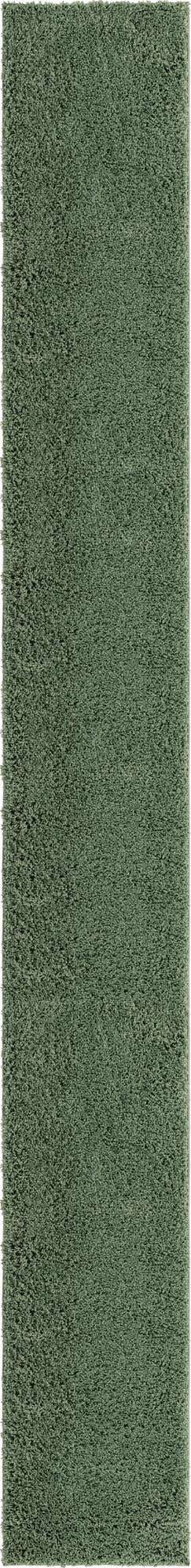 Green 2' 6 x 19' 8 Everyday Shag Runner Area Rug Thick Soft Touch Fluffy & Plush Shaggy Pile 100% Polypropylene With Cotton Backing Durable Carpet for Sale at Rug Engine